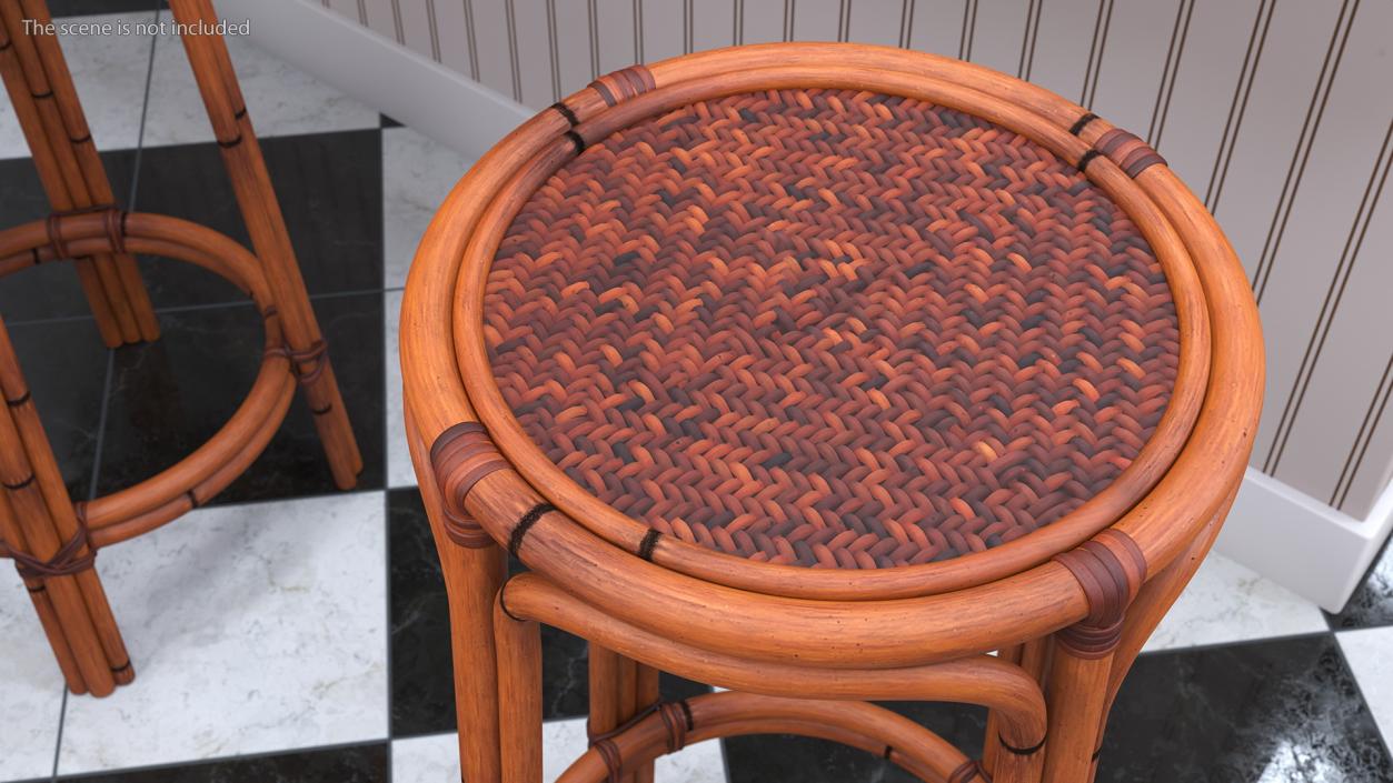 Rattan Furniture Collection 2 3D model