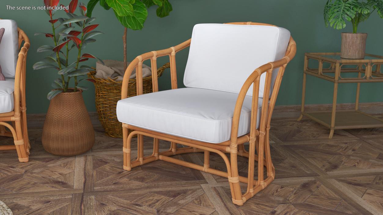 Rattan Furniture Collection 2 3D model