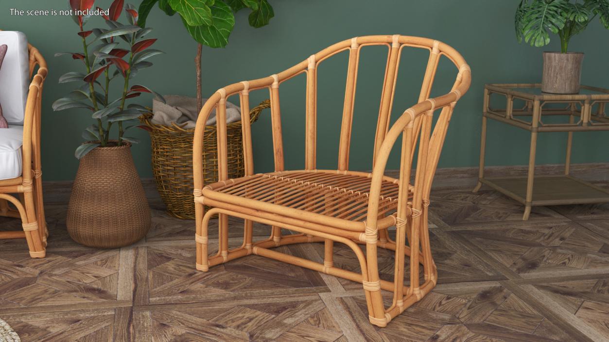 Rattan Furniture Collection 2 3D model