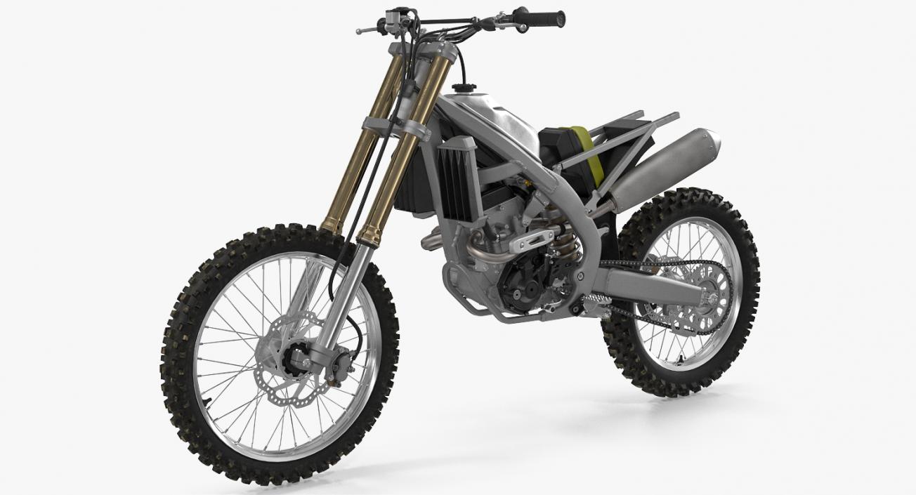 3D Competition Motorcycle Honda CRF250R 2018 Rigged model