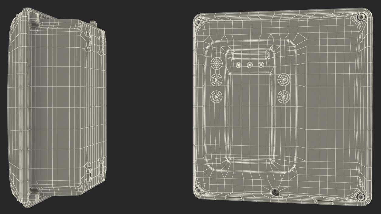 3D model Crowcon Gasmaster Gas Detection Control Panel