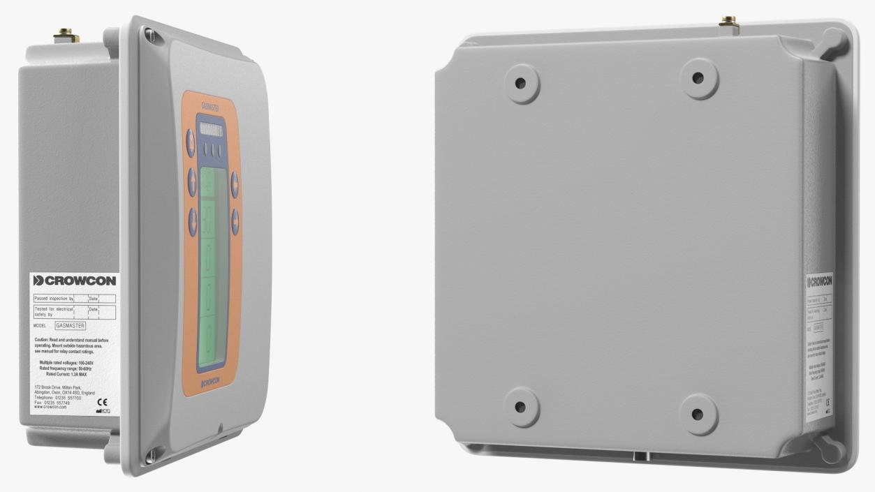 3D model Crowcon Gasmaster Gas Detection Control Panel