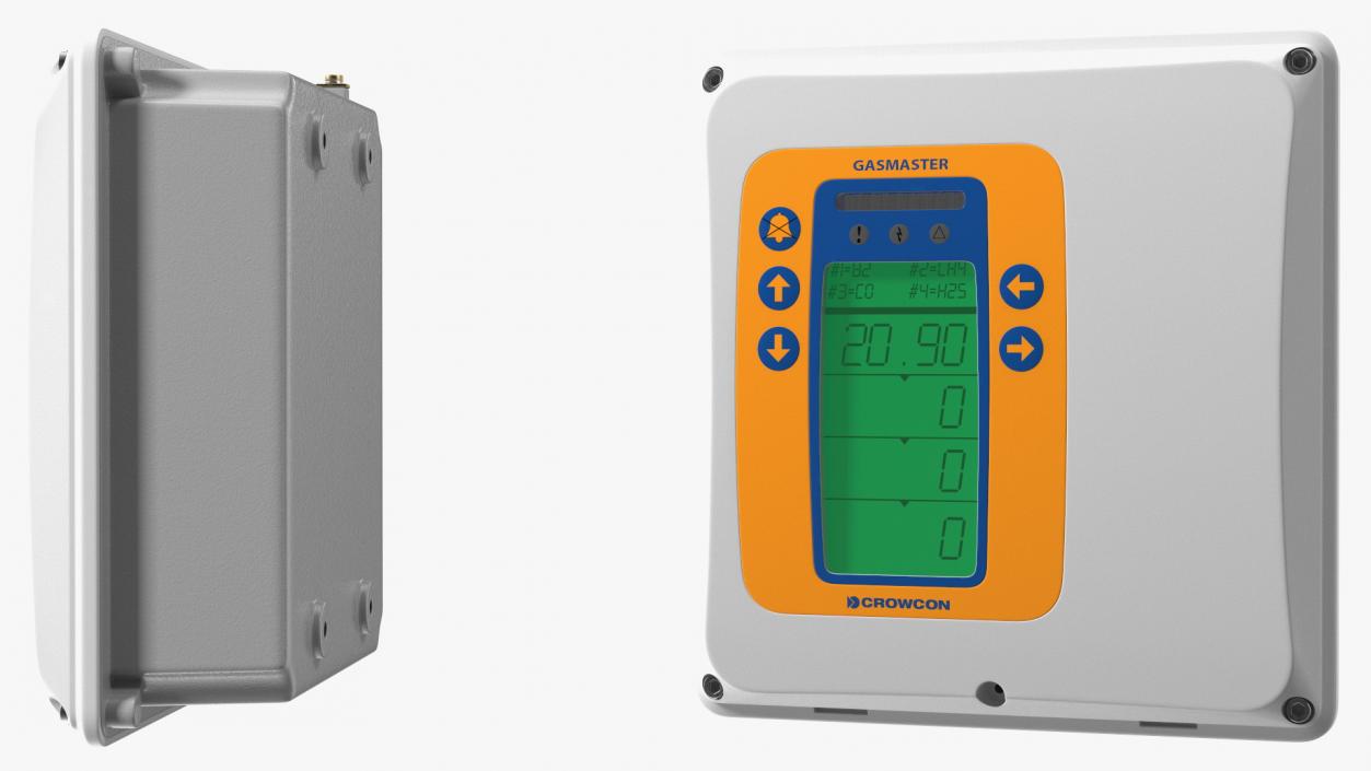 3D model Crowcon Gasmaster Gas Detection Control Panel