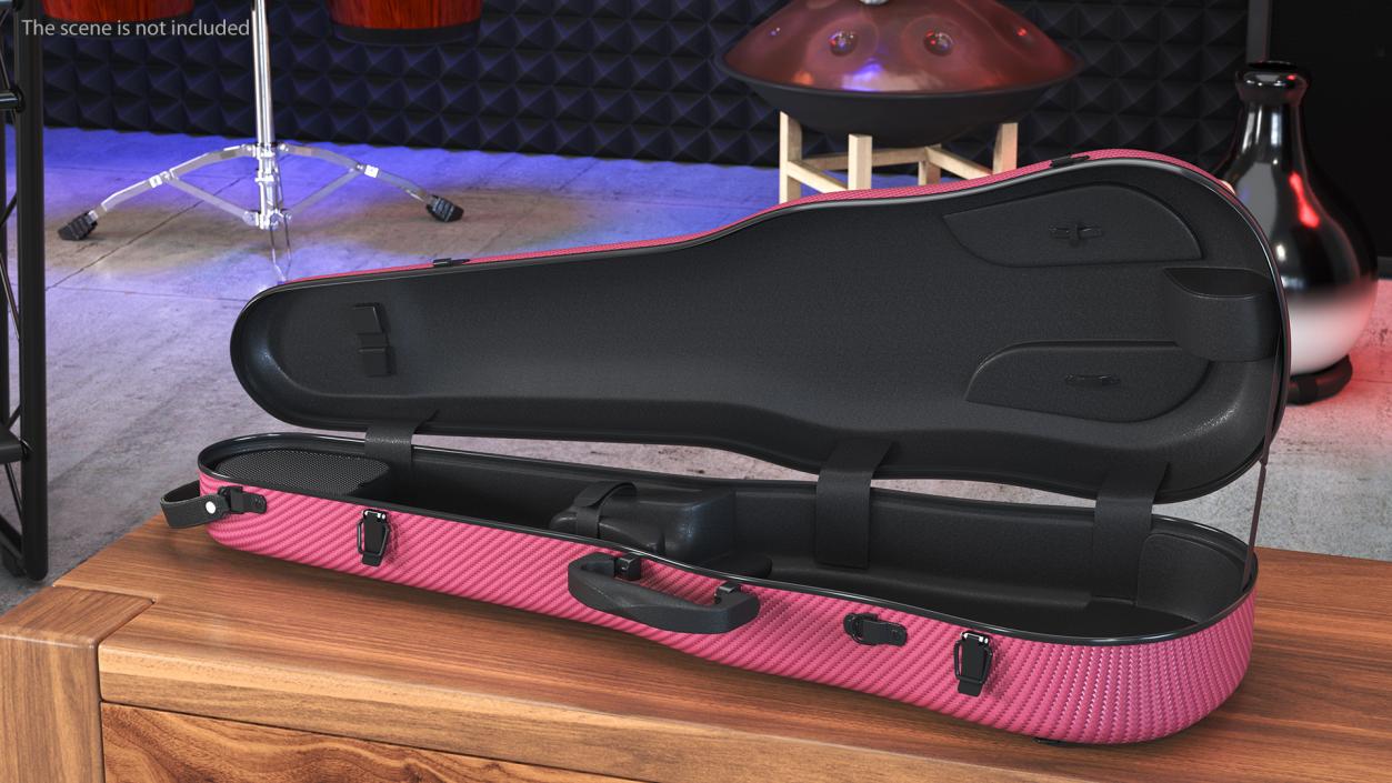 3D Violin Case Gewa Pure Red Empty