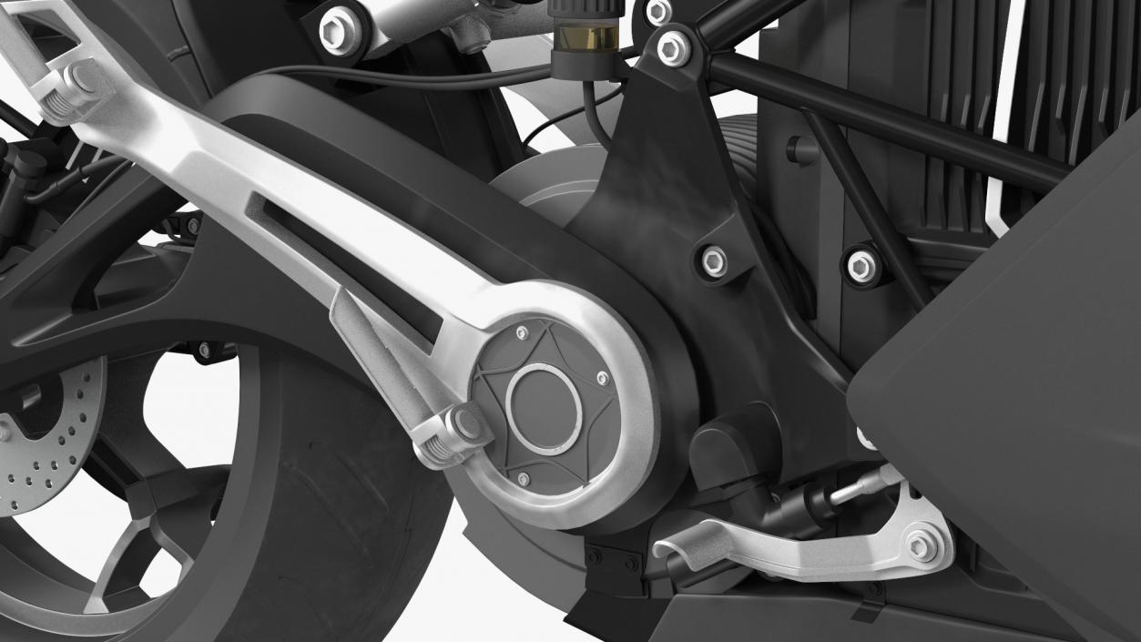 3D model Electric Sport Motorcycle