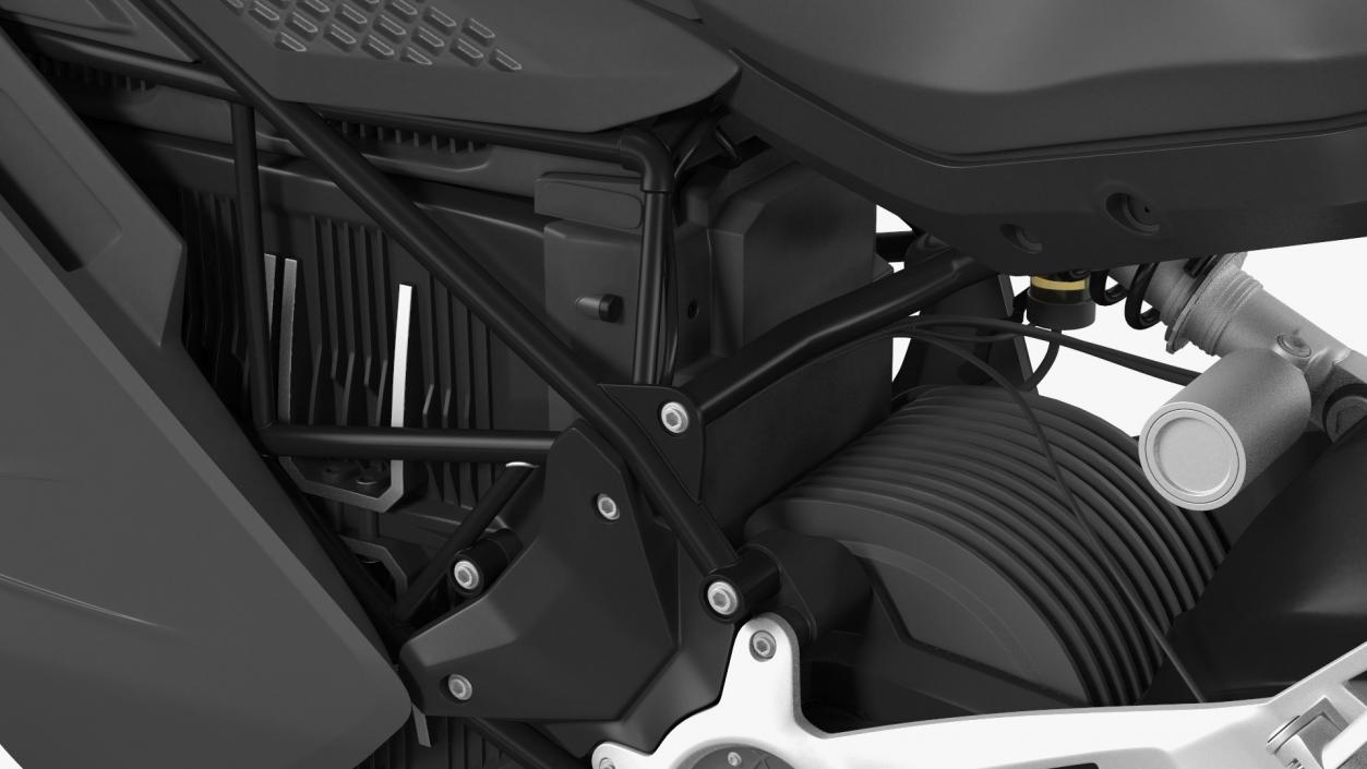 3D model Electric Sport Motorcycle