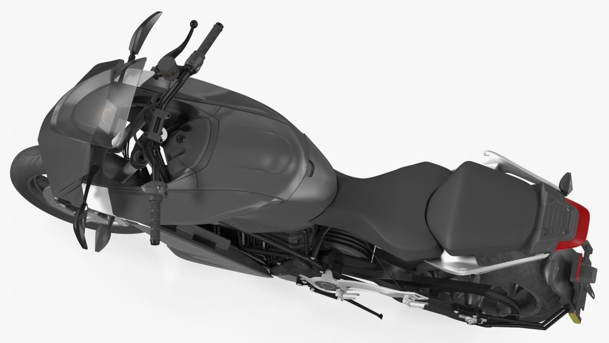 3D model Electric Sport Motorcycle