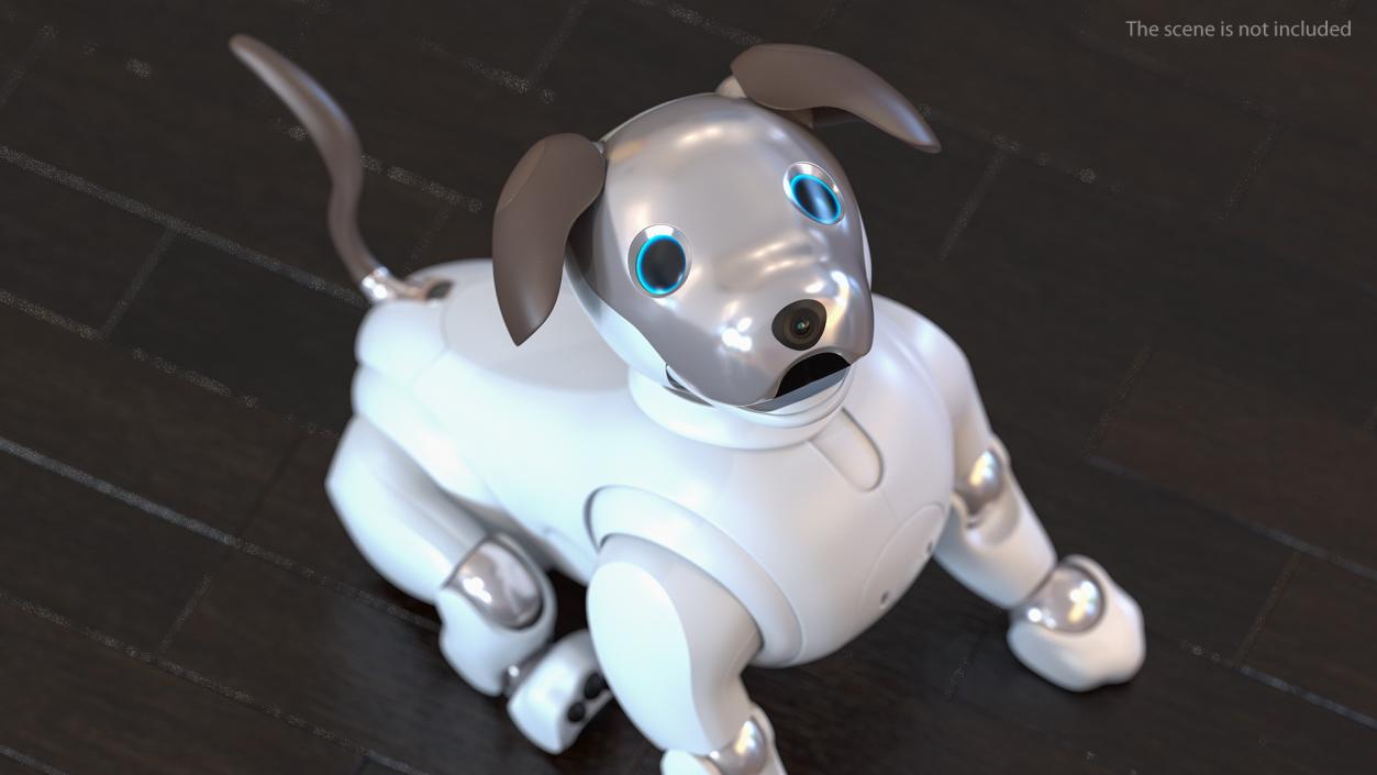 Sony Aibo 2017 Sitting Pose 3D