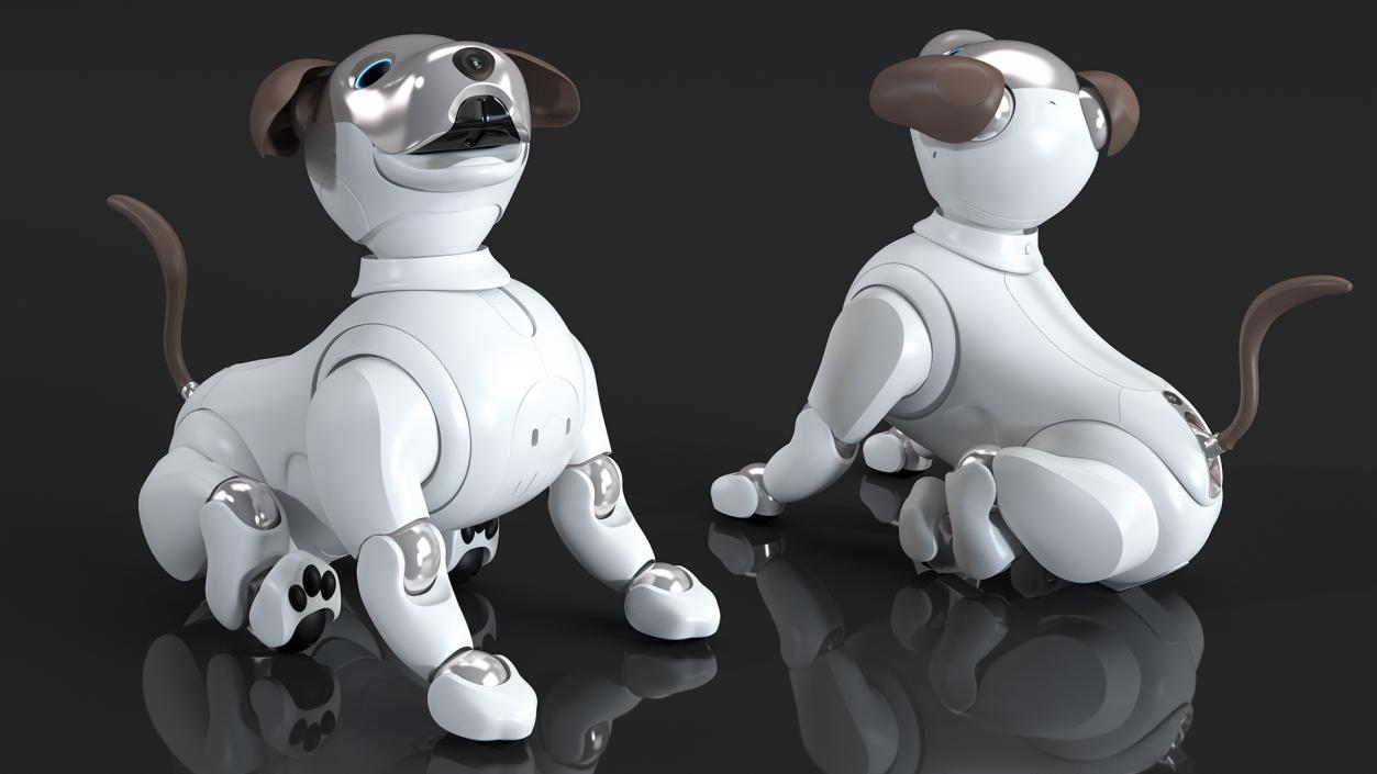 Sony Aibo 2017 Sitting Pose 3D