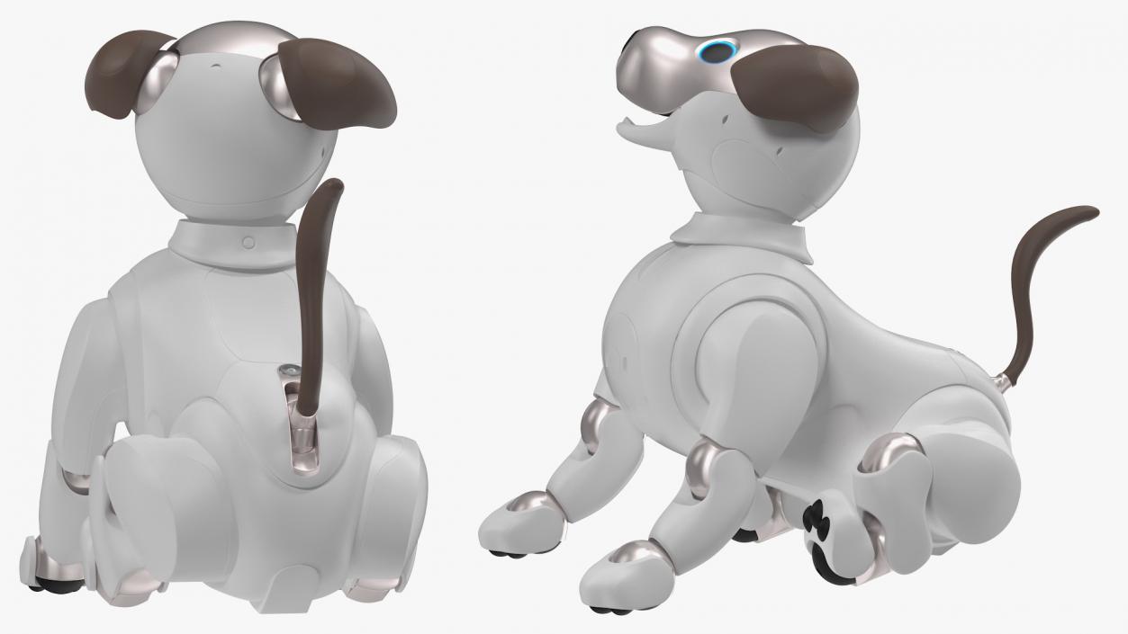 Sony Aibo 2017 Sitting Pose 3D