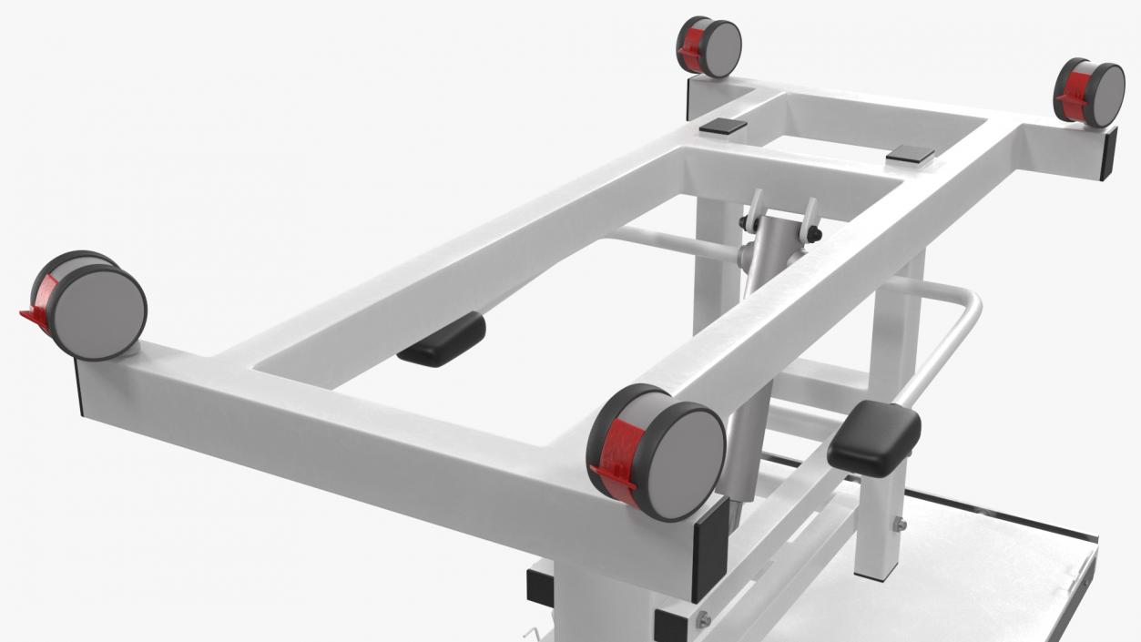 3D model Veterinary Examination Table Rigged