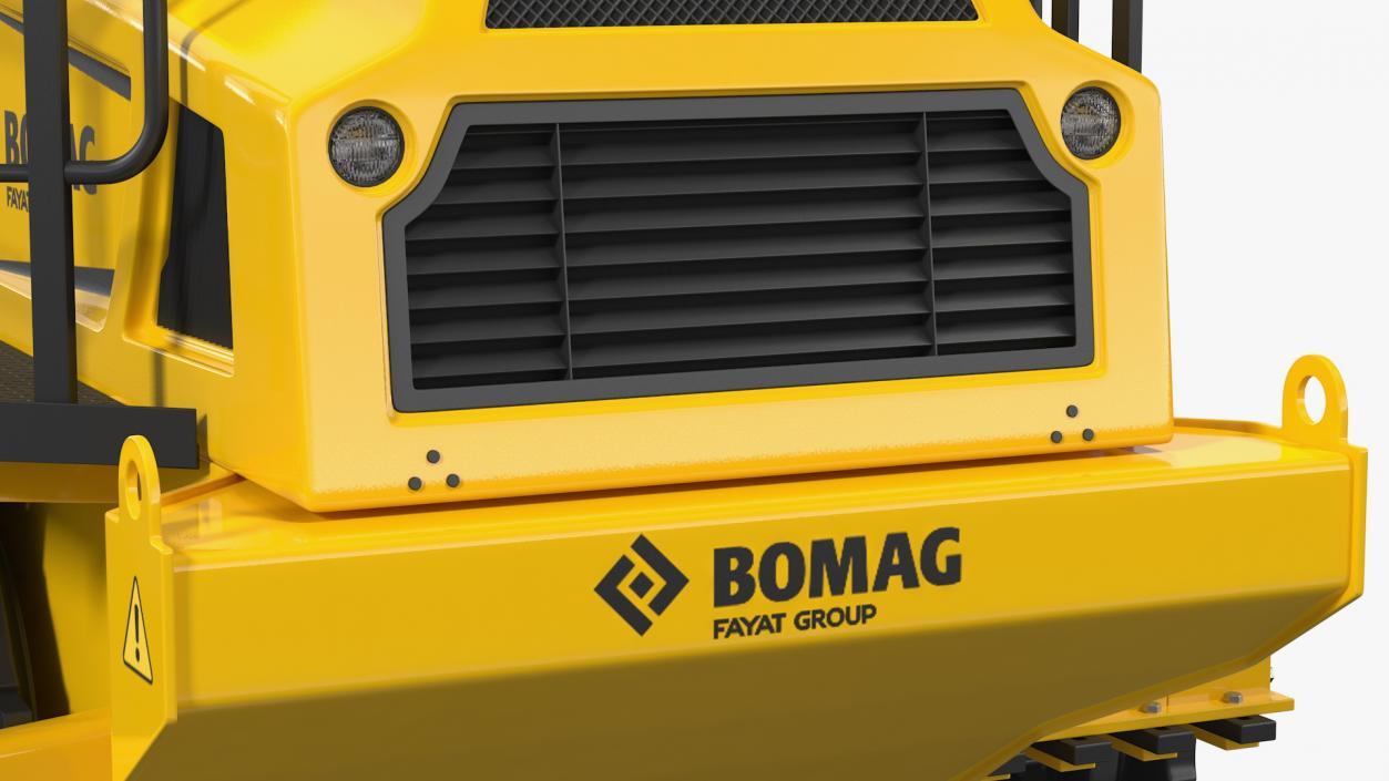 3D Bomag BC 473 RB5 Refuse Compactor model