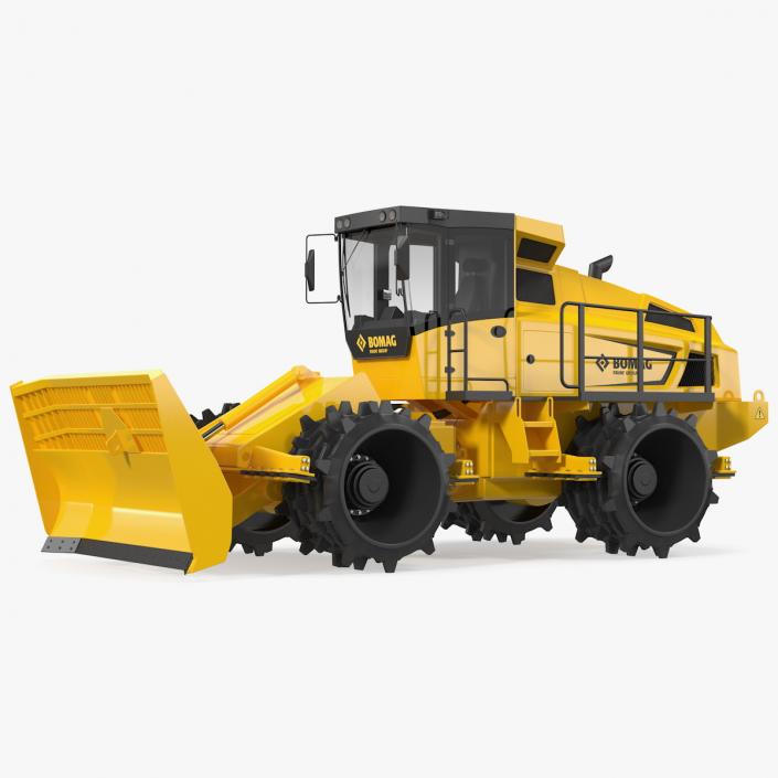 3D Bomag BC 473 RB5 Refuse Compactor model