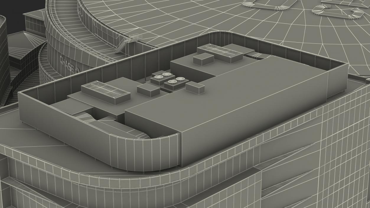 3D Chase Center Arena with Park model