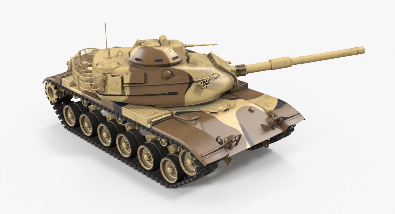 3D Rigged Tanks Collection model