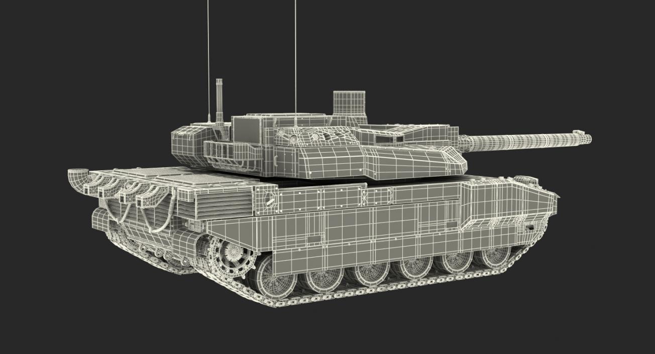 3D Rigged Tanks Collection model