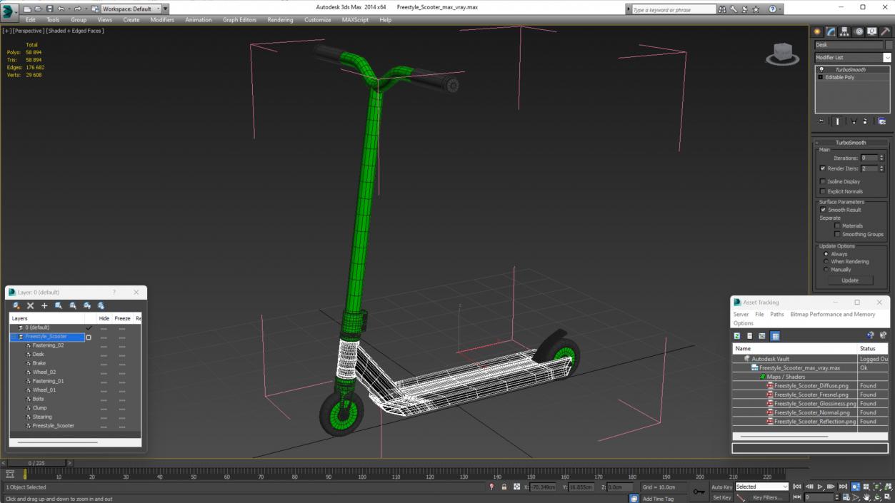 Freestyle Scooter 3D