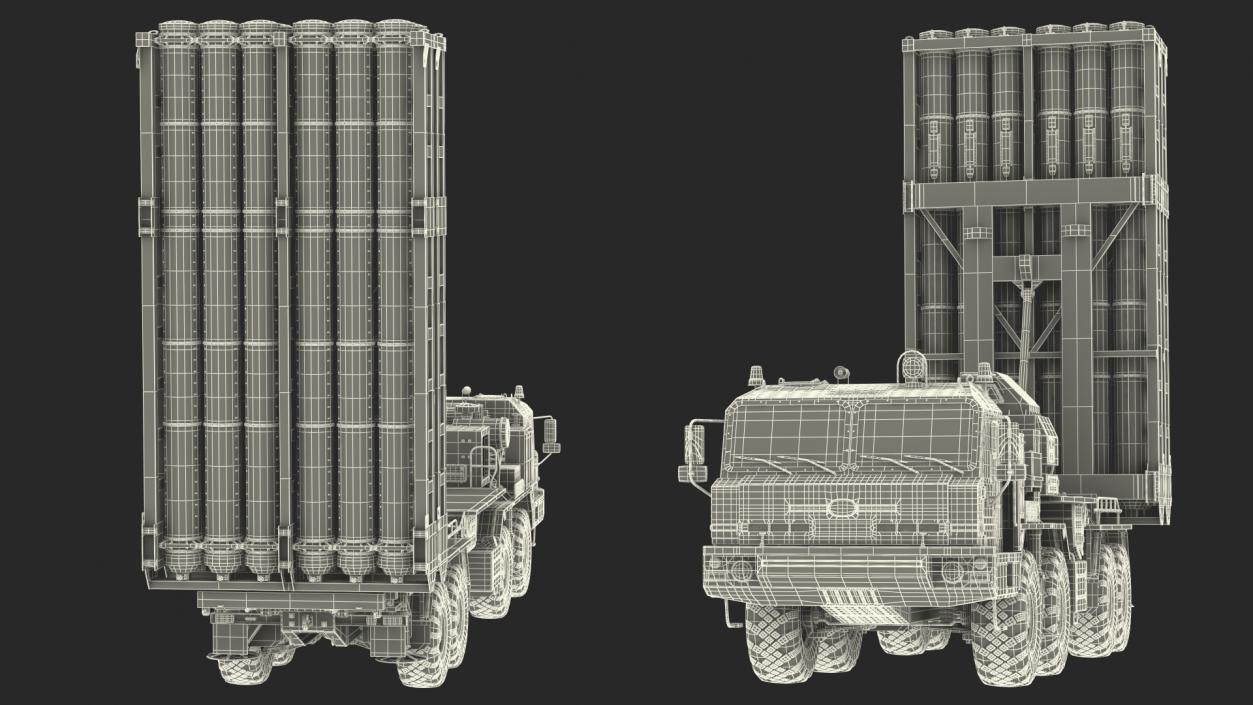 3D Camouflage Vityaz S 350E SAM model