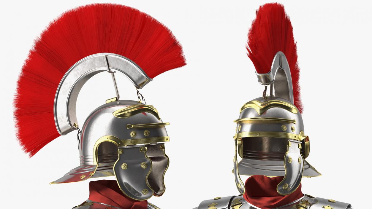 3D Roman Legionnaire Armor Set Fur