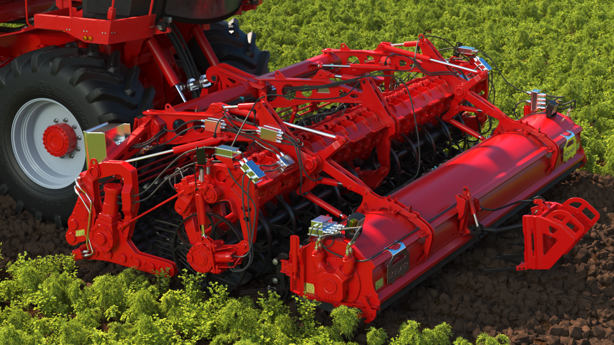 HOLMER Terra Dos T4-30 Self-Propelled Beet Harvester 3D