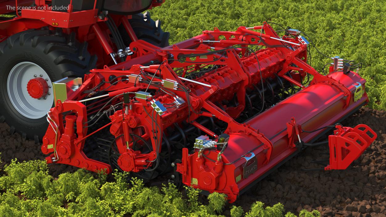 HOLMER Terra Dos T4-30 Self-Propelled Beet Harvester 3D