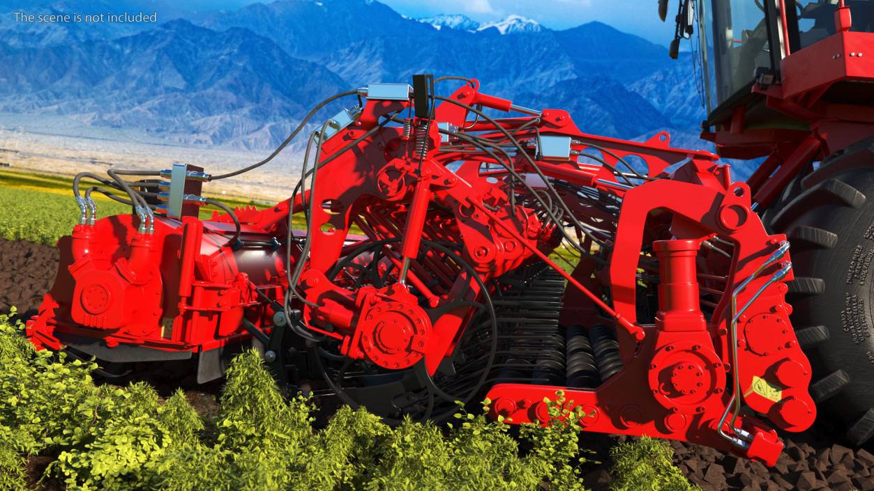 HOLMER Terra Dos T4-30 Self-Propelled Beet Harvester 3D