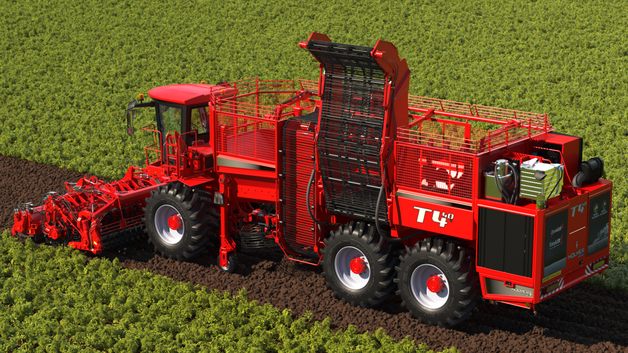 HOLMER Terra Dos T4-30 Self-Propelled Beet Harvester 3D