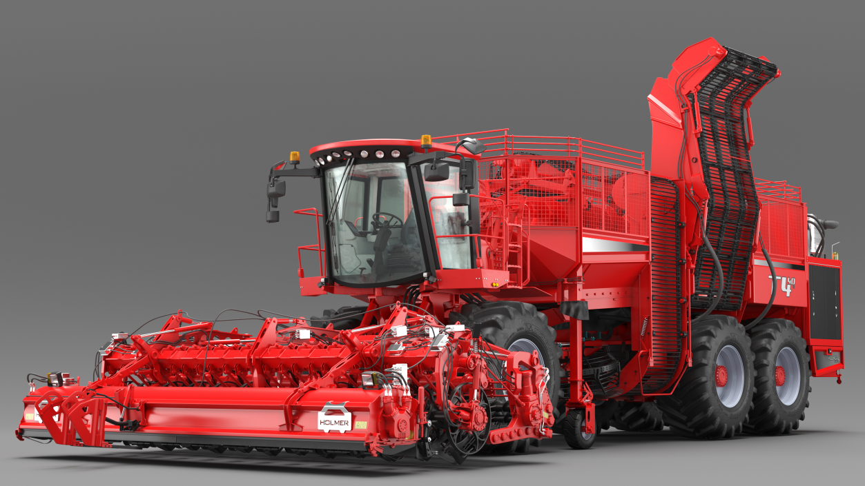 HOLMER Terra Dos T4-30 Self-Propelled Beet Harvester 3D