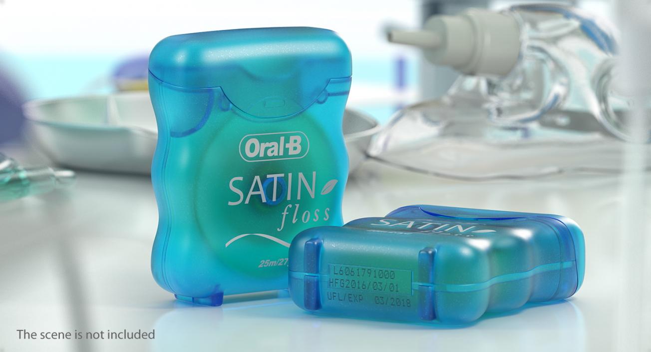 Oral B Dental Floss 3D model