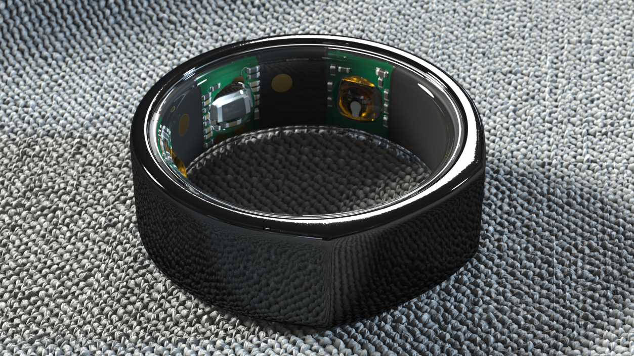 3D model Oura Ring Black