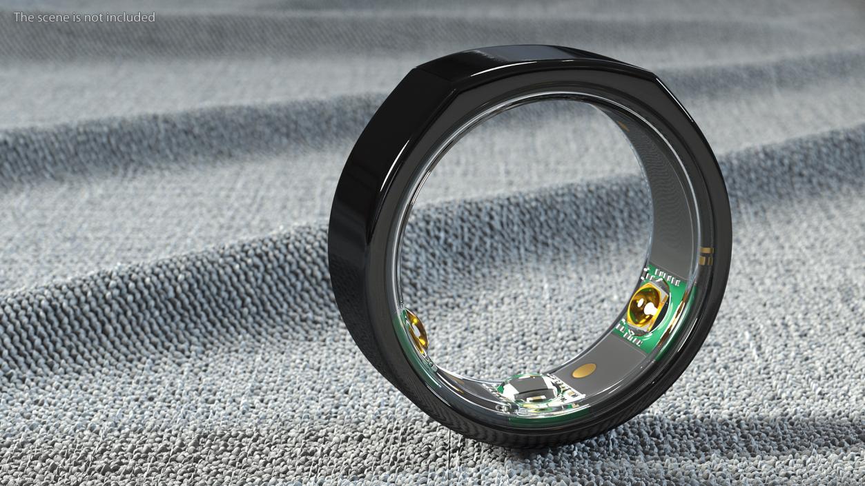 3D model Oura Ring Black