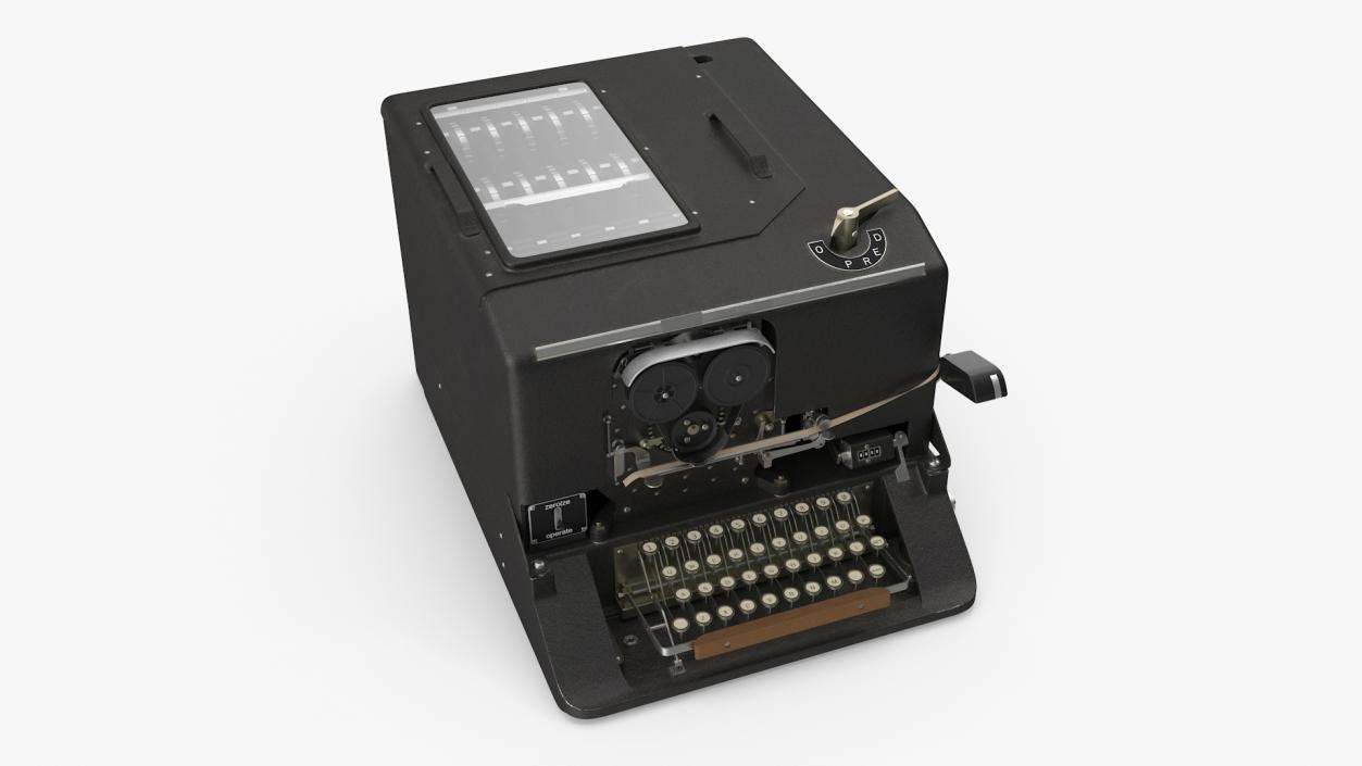 Cipher Machine SIGABA ECM Mark 2 3D