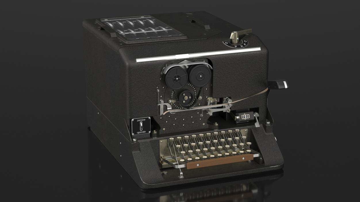 Cipher Machine SIGABA ECM Mark 2 3D