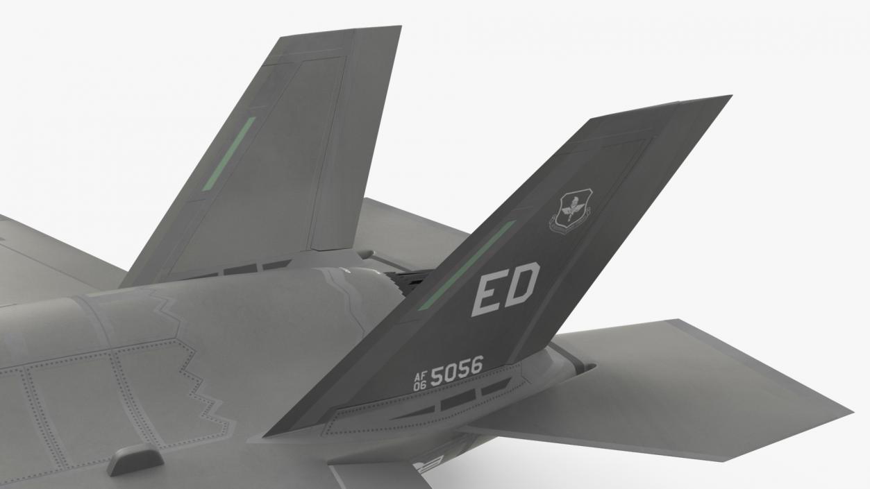 3D model F-35 Carrying Storm Shadow Missiles