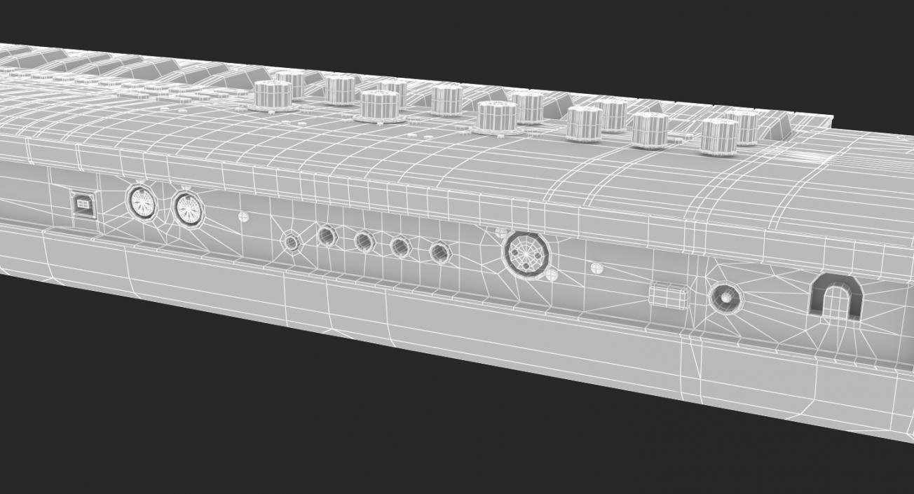 3D model Analog Modeling Synthesizer Generic