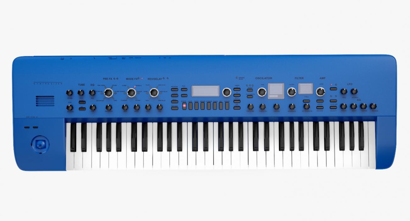 3D model Analog Modeling Synthesizer Generic