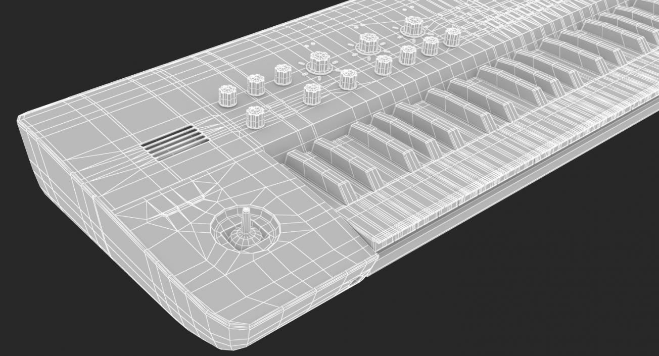 3D model Analog Modeling Synthesizer Generic