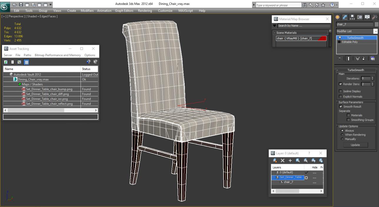 Dining Chair 3D