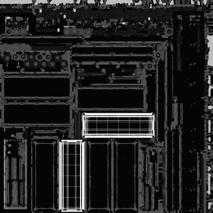 3D Standard Body Tray model