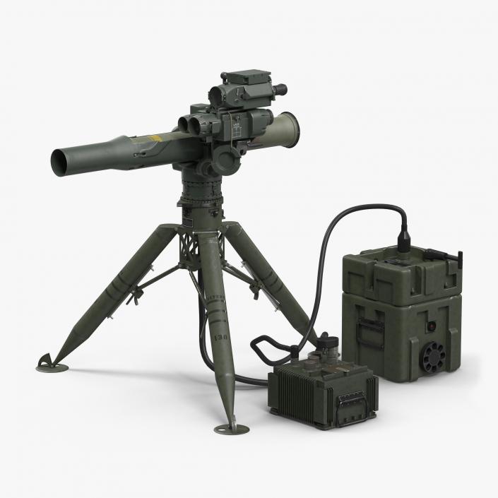 BGM-71 TOW Missile Systems Collection 3D