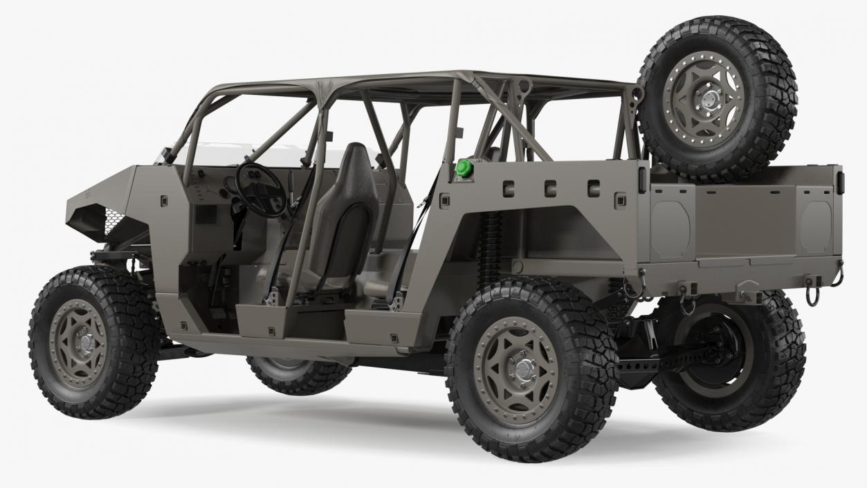 Ultra Light Combat Vehicle Rigged for Cinema 4D 3D