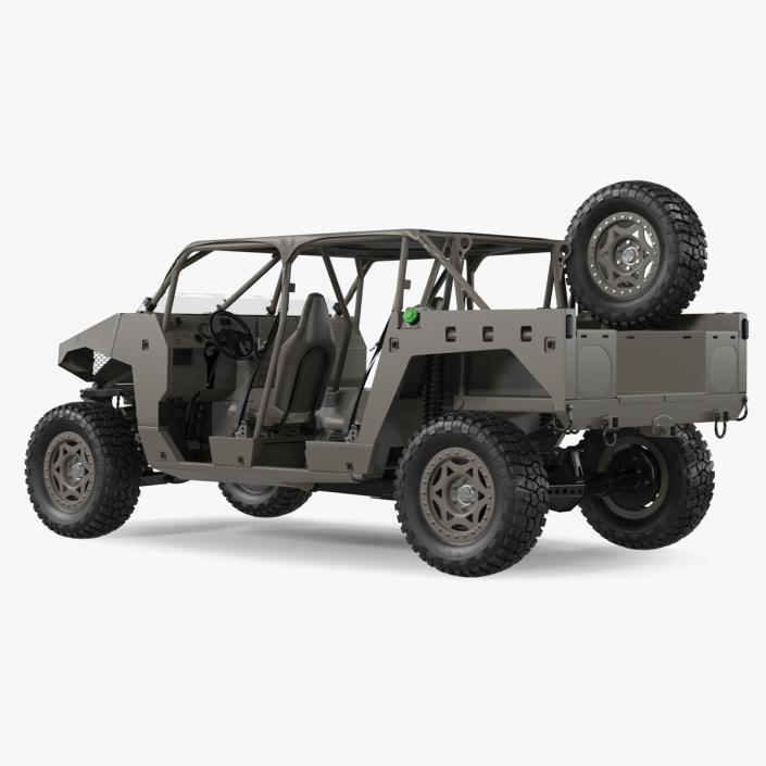 Ultra Light Combat Vehicle Rigged for Cinema 4D 3D