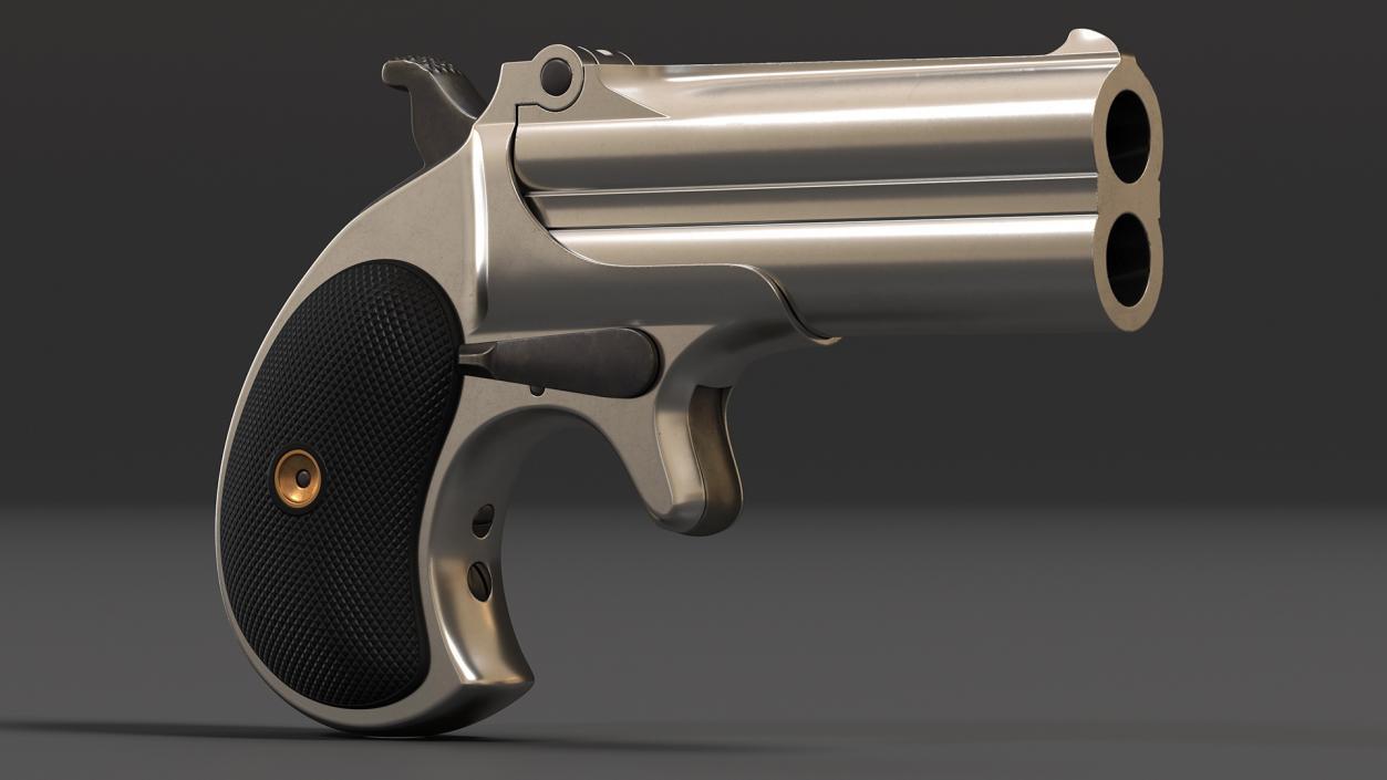 Remington Gun Model 95 Derringer 3D