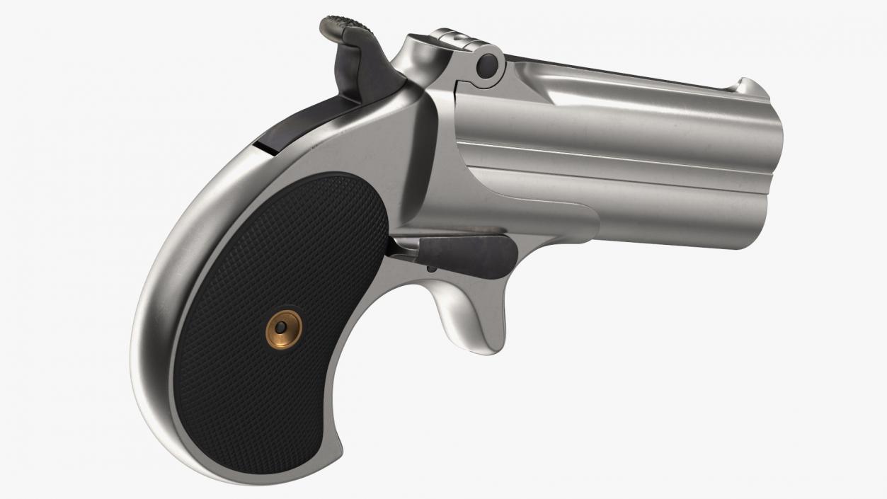 Remington Gun Model 95 Derringer 3D