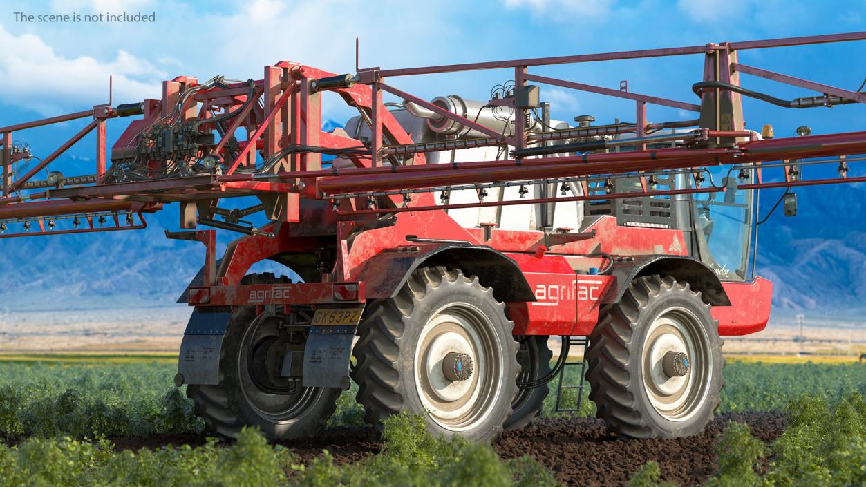 Agrifac Condor 5 Crop Sprayer 3D model