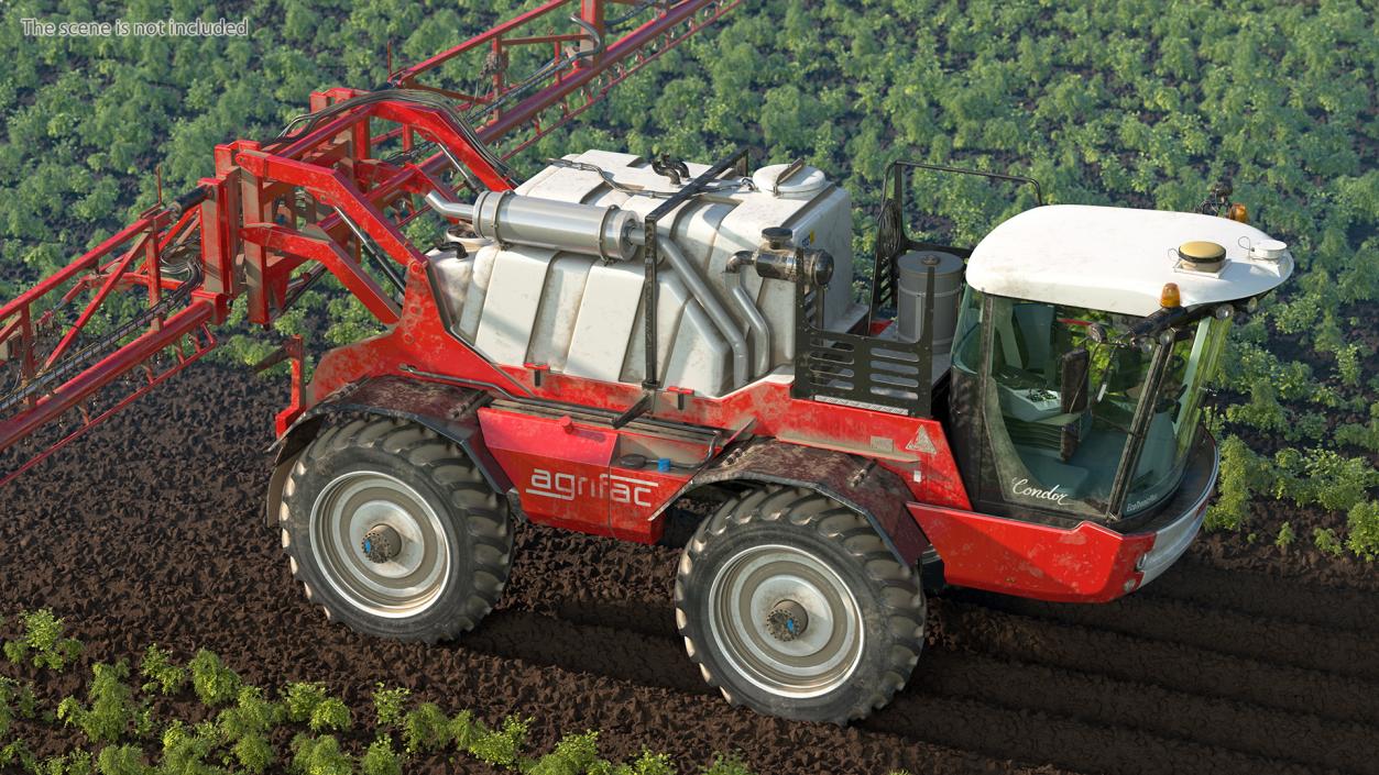 Agrifac Condor 5 Crop Sprayer 3D model