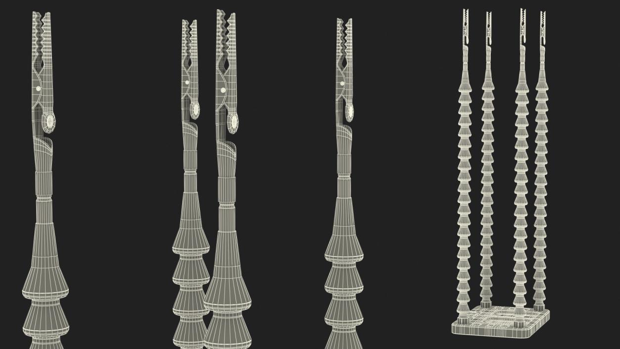 Hobby Creek Modular Hose Third Hand Kit 3D model