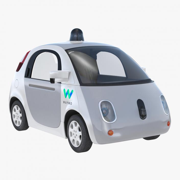 Waymo Self Driving Car 3D