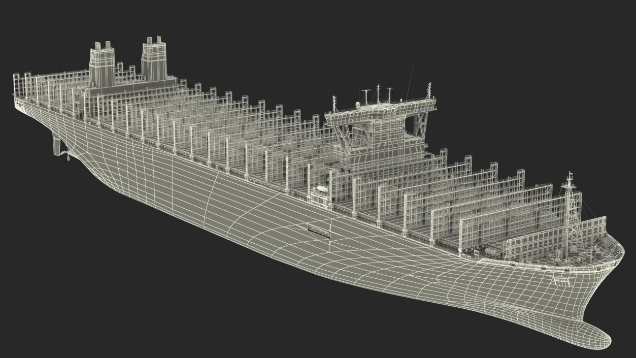 Cargo Ships Collection 5 3D model