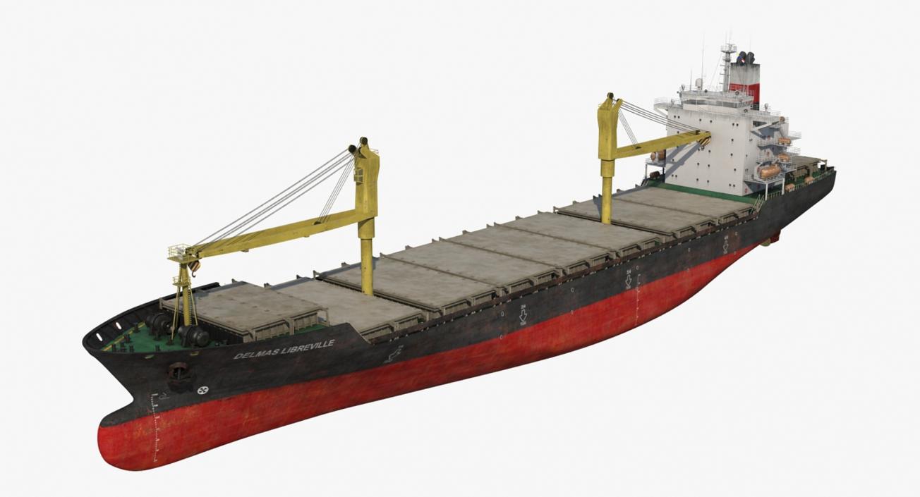 Cargo Ships Collection 5 3D model